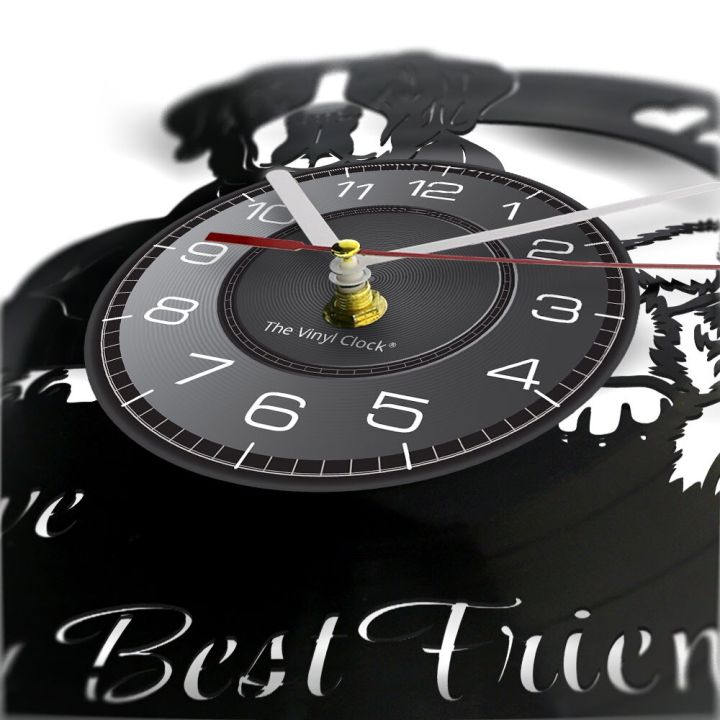 ใหม่-สไตล์-เพื่อนรักนักมวยและฟ็อกซ์เทอร์เรียสุนัขด้วยเลเซอร์ตัด-longplay-นาฬิกาแขวนผนังนาฬิกางานศิลปะสำหรับร้านขายสัตว์เลี้ยงไวนิลอัลบั้มบันทึกนาฬิกานาฬิกา