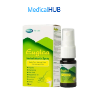 Eugica Herbal Mouth Spray ยูจิก้า เฮอร์บอล เม้าท์ สเปรย์ แก้ไอ แก้เจ็บคอ ธรรมชาติ 100% ขนาด 10 ml 18168