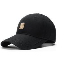 8CM Extended Brim Sunshade Sport Hat Woman Cotton Snapback Cap Big Bone Man Plus Size Baseball Caps