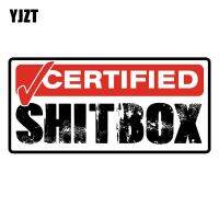 Yjzt Shitbox ได้รับการรับรอง12.2cm5.6cm รูปลอกคุณภาพสูงสติ้กเกอร์พีวีซีรถยนต์12c-0089