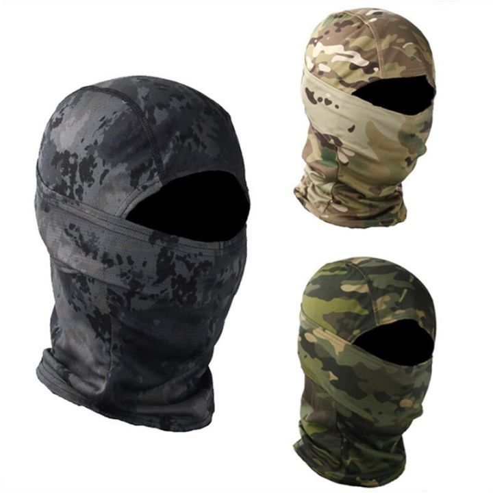 Ready Stock-Camouflage Mask Full Face Outdoor Hunting Bike Hunting ...