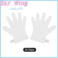 Sky Wing ถุงมือป้องกันรังสียูวี5/10คู่พร้อมปลายนิ้วถอดออกได้