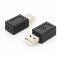 Usb 20ชิ้น/ล็อต2.0ตัวแปลงอะแดปเตอร์ตัวเมีย5ขา Usb ตัวผู้