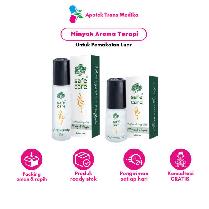 Safe Care Minyak Angin Roll On Aromatherapy Original Lazada Indonesia 5504