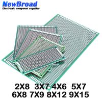 9x15 8x12 7x9 6x8 5x7 4x6 3x7 2x8 cm Double Side Prototype Diy Universal Printed Circuit PCB Board Protoboard For Arduino WATTY Electronics