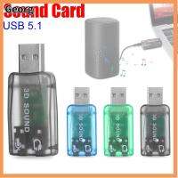 GEORG ร้อน พีซี แล็ปท็อป โปร่งใส อะแดปเตอร์ USB 2.0 การ์ดเสียง ภายนอก ขับฟรี