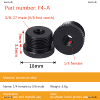 wucuuk ไมโครโฟนขาตั้งแปลงสกรู1/4 "ถึง5/8" Thread screw Mount Adapter สำหรับไมโครโฟน Stable CLIP Cantilever Stand