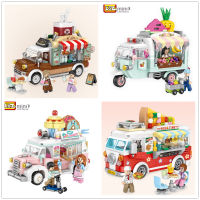 LOZ MINI Blocks Kids Building Toys Boys Girl Puzzle Snack Truck Gift 1737 1738 1739 1740 no box