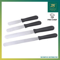 PRO CHEF ไม้พาย SPATULA พายแซะขนม พายทำขนม พายสแตนเลส ด้ามจับพลาสติก PRC1-KK-SS