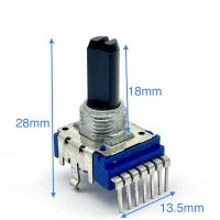 1 pcs ALPS RK14 potentiometer 7-pin A50K shaft length 18MM Guitar Bass Accessories