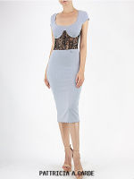 PATTRICIA A.GARDE Knit Dress with Corset Built-In เดรสคอร์เซ็ตผ้าเจอร์ซี่