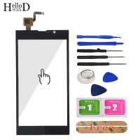 【Direct-sales】 touch screen for p11 touch screen glass tested front glass digitizer panel lens sensor parts flex cable tools + adhesive