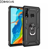 Luxury Armor Soft Shockproof Case For Huawei P30 Lite MAR-LX1M P30 ELE-L29 P30 Pro VOG-L29 Silicone Bumper Hard PC Cover Cases Phone Cases