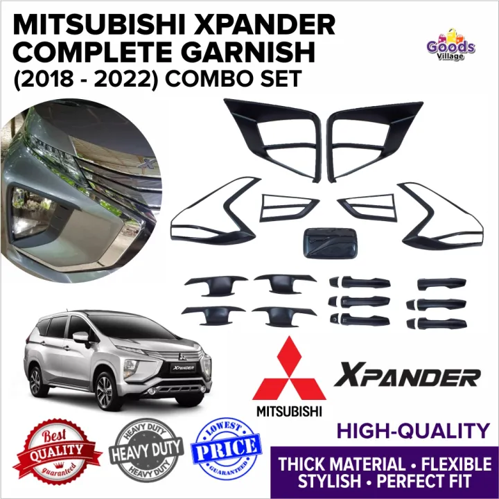Mitsubishi Xpander 20182022 Garnish Matt Black / Complete Set