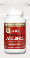 Qunol Mega CoQ10 10 Ubiquinol Dietary Supplement Softgels ( 60 SOFTGELS )