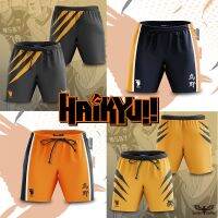 [Chaoku Clothing] คอสเพลย์อะนิเมะ Haikyuu,กางเกงขาสั้นผู้ชาย3D พิมพ์ลาย Msby Karasuno Cosplay กางเกงขาสั้นชายหาดกระดานสั้น