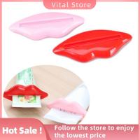 VITAL STORE ห้องน้ำในห้องน้ำ ที่คั้นครีม บ้านและสวน อุปกรณ์เสริมในห้องน้ำ ที่บีบยาสีฟัน ที่ยึดแบบม้วนหลอด เครื่องจ่ายยาสีฟัน เครื่องจ่ายหลอด