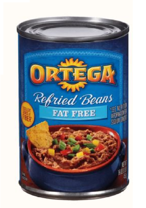 Ortega Fat Free Refried beans 453g Lazada PH