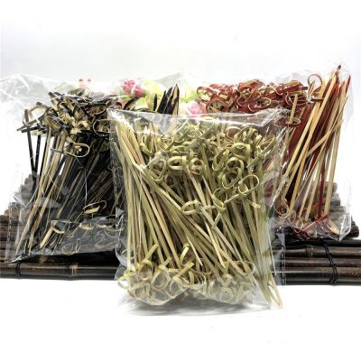 100Pcs Convenient Disposable Forks Buffet Fruit Sticks Desserts Cocktail Decoration Wedding Supplies 12cm