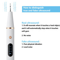 Ultrasonic Cleaner ทันตกรรมแคลคูลัส Scaler Electric Sonic Oral Teeth Tartar Remover Plaque Stains Whitening