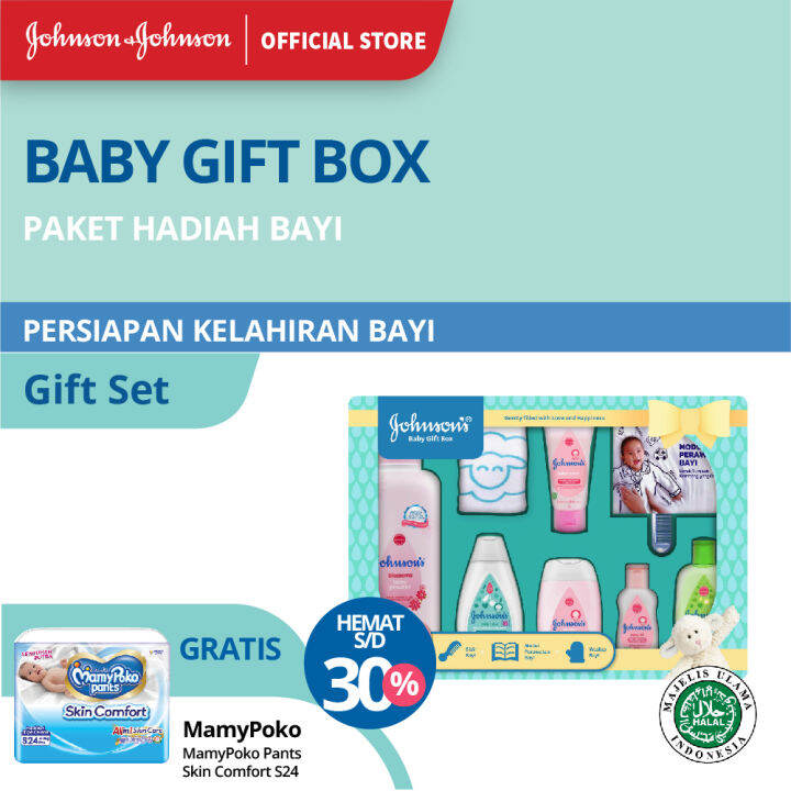 JOHNSON'S Baby Gift Box - Paket Hadiah Bayi | Lazada Indonesia