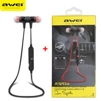 Awei A920BL อินเอียร์ไร้สายหูฟังบลูทูธบลูทูธแบบ In-Ear 5.3หูฟังกีฬาไร้สายกีฬาดนตรีกีฬาคอแขวนชุดหูฟังสเตอริโอกันน้ำใช้งานได้อเนกประสงค์