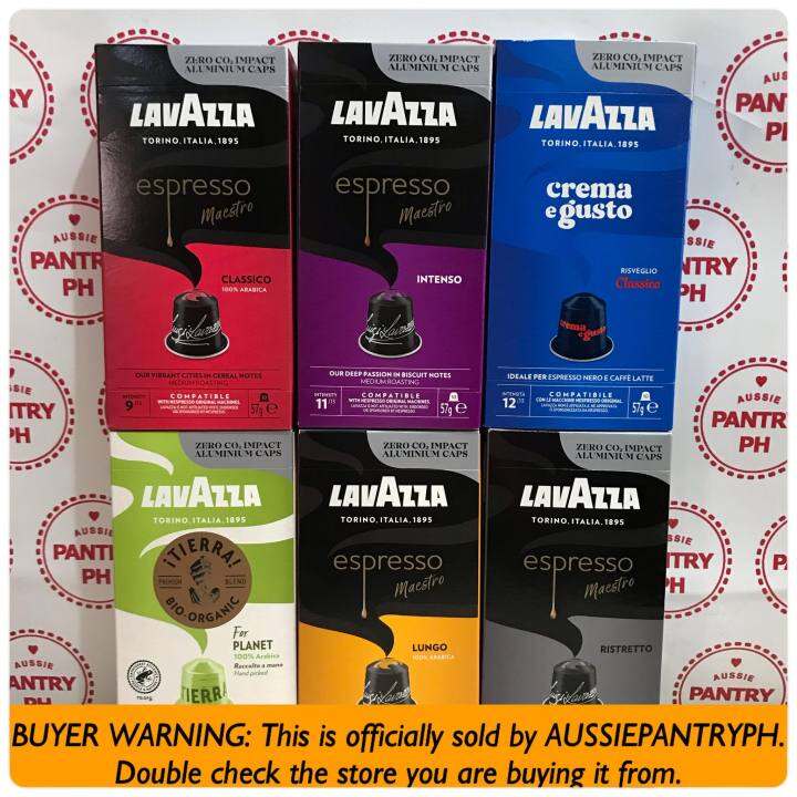 lavazza nespresso compatible pods