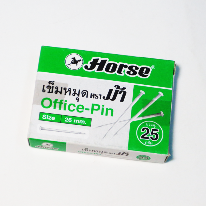 เข็มหมุดตราม้า-25กรัม-size-25mm