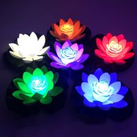 hot【cw】 Floating Artificial Pond Night Lamp Landscape for Wedding Garden