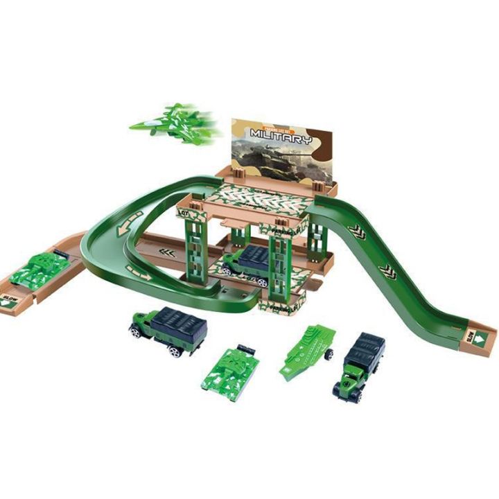 children-track-parking-lot-toy-automobile-building-racing-rail-car-park-fire-police-engineering-dinosaur-car-toy-for-kids-gifts