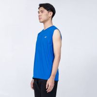 PERFORMANCE BLUE CUSTOM FIT CREW NECK SLEEVELESS T-SHIRT เสื้อยืดคอกลมแขนกุดสีน้ำเงิน PERFORMANCE BLUE ทรงคัสตอมฟิต