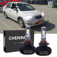 สำหรับ Toyota Vios(NCP40),ปี2003-2007 CG LED ไฟหน้าไฟหน้าหลอดไฟชุดเปลี่ยนฮาโลเจนชุด2