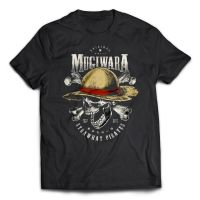 Straw Hat Pirate Short Sleeve Casual Graphic Tees- Gildan Premium 100% Cotton