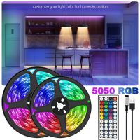 Infrared Control LED Strip Lights DC5V Room Decor Neon Ice Lights SMD5050 Tape for TV Background USB LED Lights with 44 Keys LED Strip Lighting