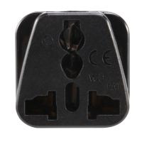 4X IEC 320 C14 To Universal Female Power Adapter AC Power Plug Connector, Black