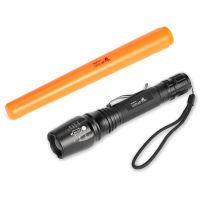 UltraFire X7 XML-L2 High Lumen 5 Mode Traffic Command Batons Zoomable Waterproof LED Flashlight Hunting 18650 Torch Light