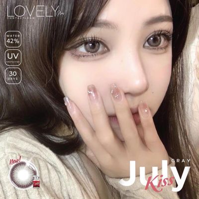 🔥คอนแทคเลนส์✨ขนาดกลาง✨ July Kiss (Lovelylens)