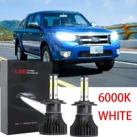 ชุดหลอดไฟหน้าฮาโลเจน LED 6000K 2012 2013 2014 แบบเปลี่ยน สําหรับ Ford Ranger T6 2011-2015 รับประกัน 10 เดือน