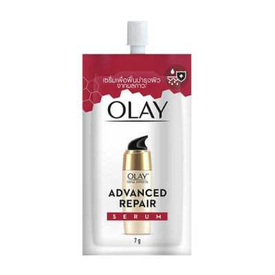 โอเลย์ โททัล เอฟเฟ็คส์ แอดวานซ์ รีแพร์ เซรั่ม 7 กรัม (1 ซอง) Olay Total Effects Advanced Repair Serum