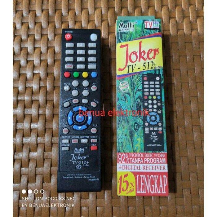 Remote Tv Multi Joker Lcd Led Receiver Lazada Indonesia