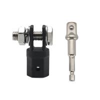 Universal Scissor Jack Adapter 1/2 Inch Ball Extension Rod Impact Wrench Tool Car Disassemble Tool IJA001