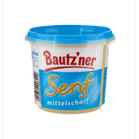 Senf mittelscharf 200ml - Bautzner