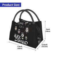 Kiss Band Lunch Bag For Men Vintage Fan Art Lunch Fashion Outdoor Picnic Cooler Bag Portable Waterproof Tote Food Bags