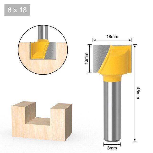 8mm-shank-t-slot-เครื่องตัดมิลลิ่งไม้ทําความสะอาดด้านล่างเราเตอร์บิต-2-ขลุ่ยคาร์ไบด์-end-mill-เครื่องมือช่างไม้-16mm-18mm-20mm-25mm