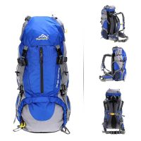 Lixada 50L Waterproof Outdoor Sport Hiking Trekking Camping Travel Backpack Pack Mountaineering Climbing Knapsack with Rain Cover