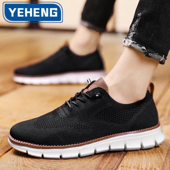 new-autumn-casual-knitted-mesh-mens-shoes-solid-shallow-lace-up-lightweight-soft-sneakers-shoes-breathable-man-footwear-flats