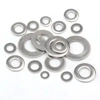 DIN9021 Gasket Polos Pencuci Datar Besar Baja Tahan Karat 304 untuk M2.5 M3 M3.5 M4 M5 M6 M8 M10 M12 Baut Sekrup