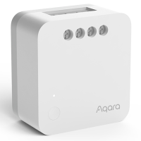 Aqara สวิทช์ควบคุมโมดูล T1ช่องทางเดียว Zigbee 3.0ที่มีเป็นกลาง/ไม่มีสายกลางระยะไกล/เวลา/ล่าช้าวิธีการควบคุมต่างๆสนับสนุนสมาร์ท APP ควบคุม