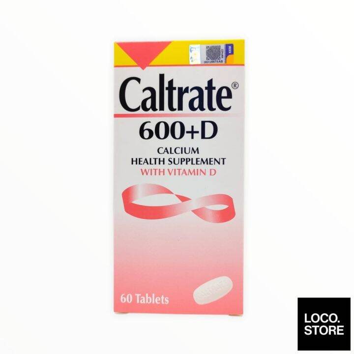 Caltrate Calcium Dietary Supplement 600 D 60S Lazada