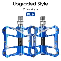 WEST BIKING 3 Bearings Bicycle Pedals Ultralight Anti-slip CNC Road MTB Pedal Cycling Sealed Bearing Bike Pedals Accessories